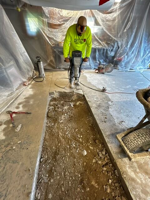tricade concrete worker