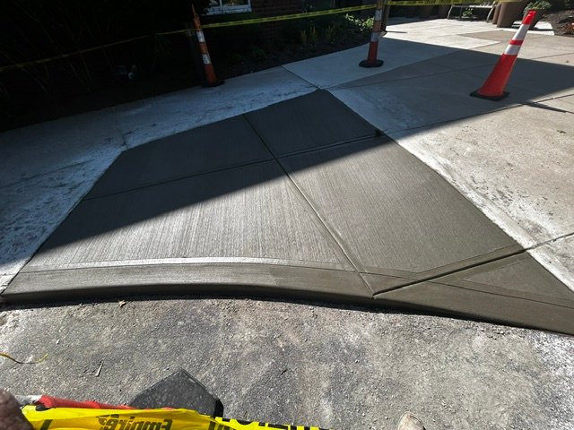 small concrete replacement